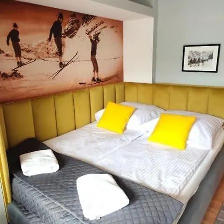 アパート Bialy Mis Centrum ザコパネ